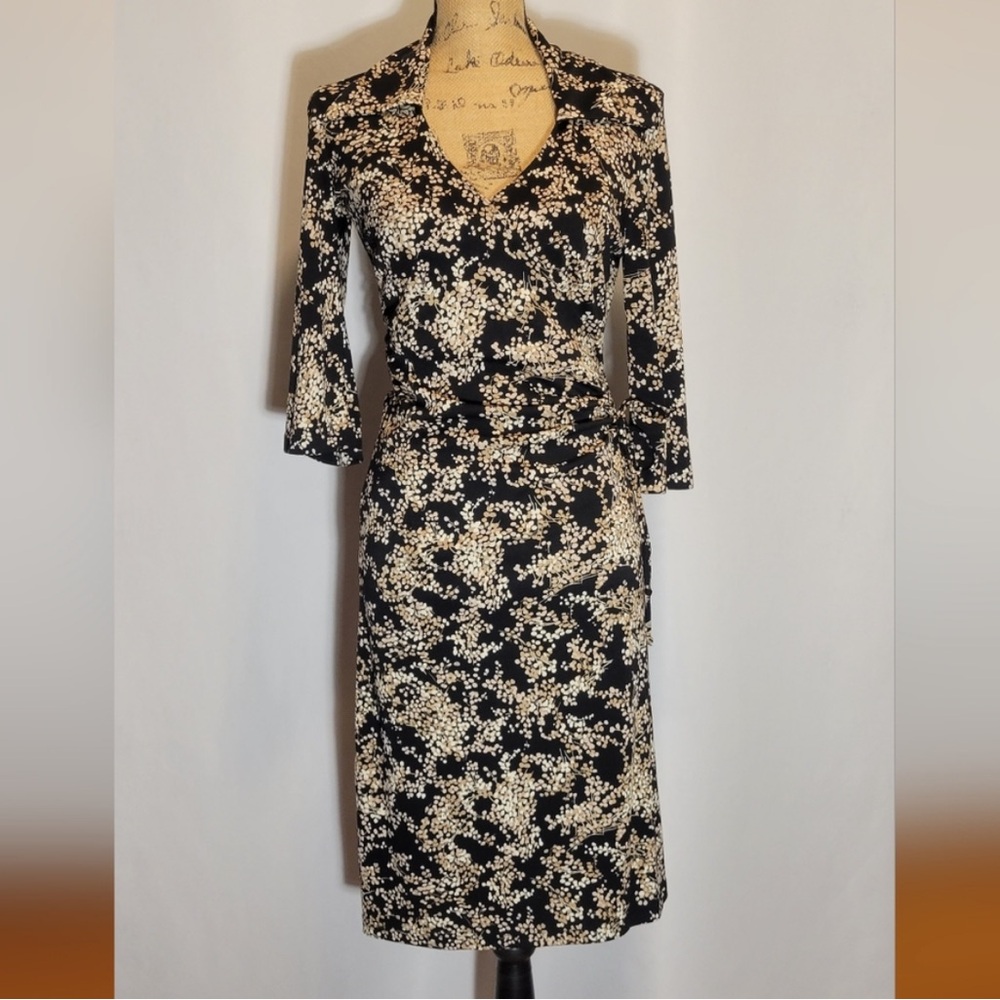 Heart Moon & Star Wrap Dress S